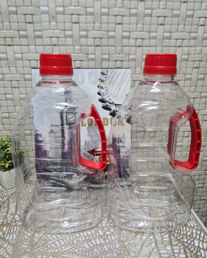 Durable Handled Fridge Bottles - Set of 2