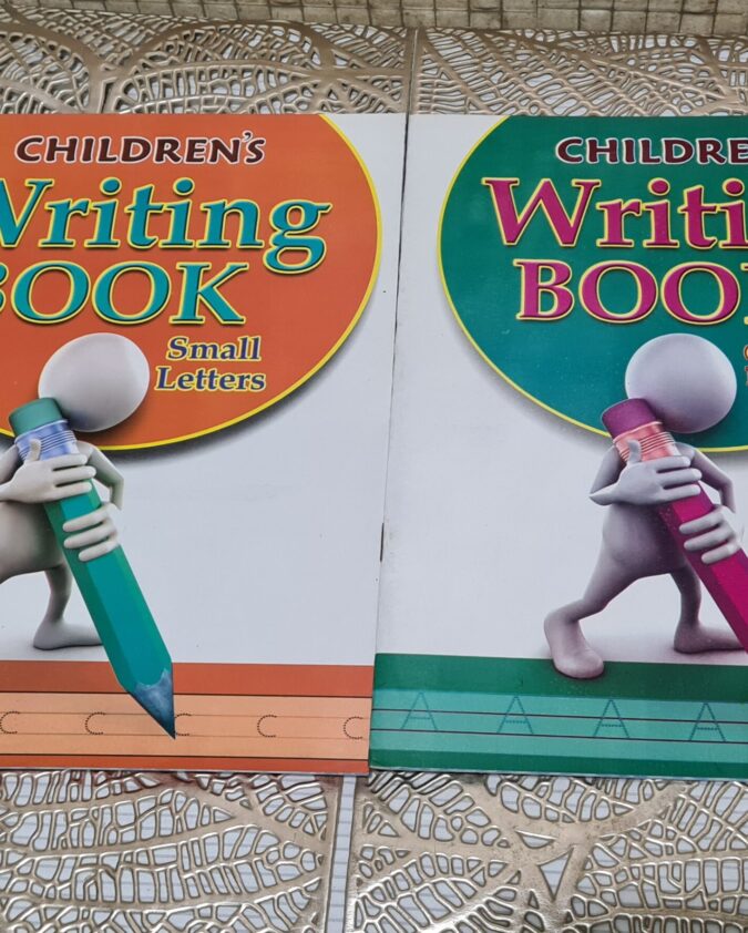 Capital & Small English Letters Writing Fun- Set of 2 coloring books