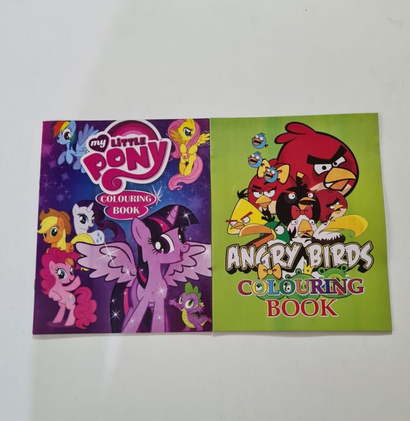 Character Coloring Fun- Set of 2 coloring books