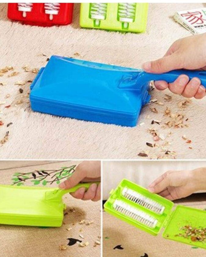 Handheld Carpet Table Brush Double