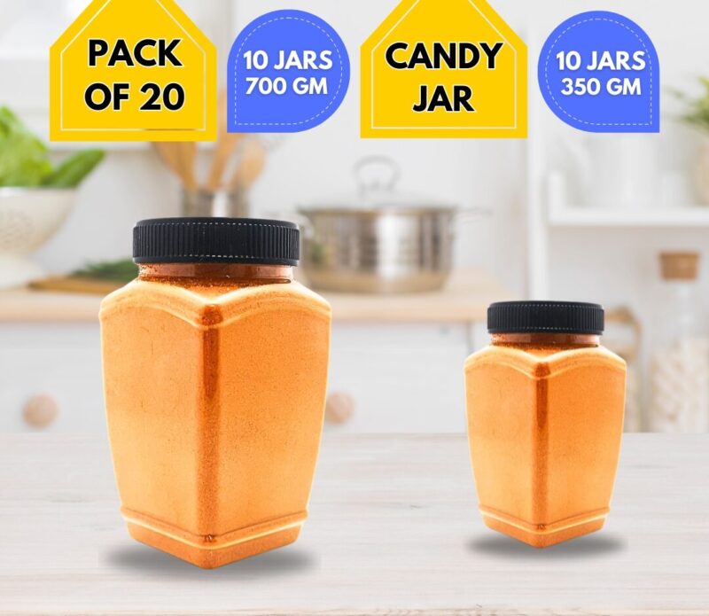 Fridge-Friendly Candy Jar Set - 20 Piece Set