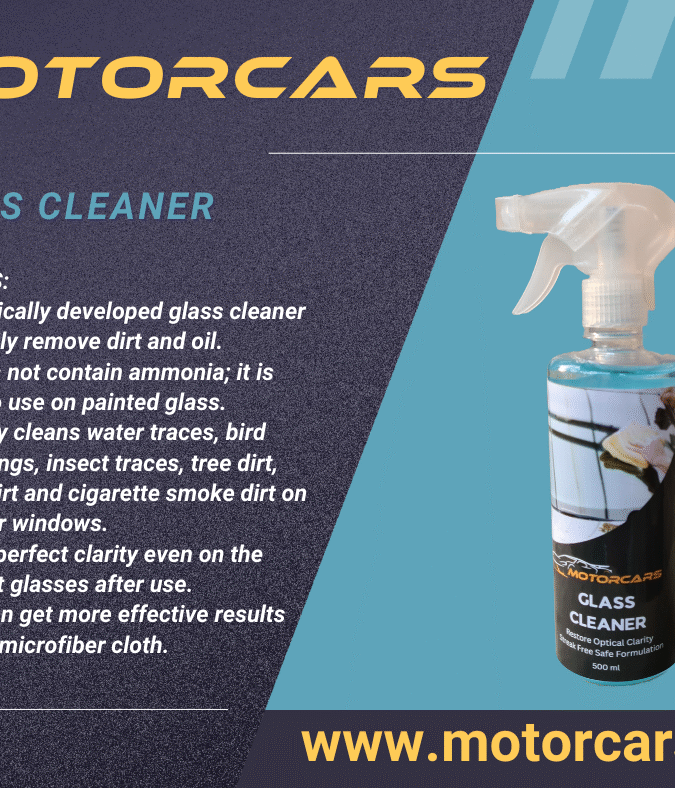Motorcars Glass Cleaner