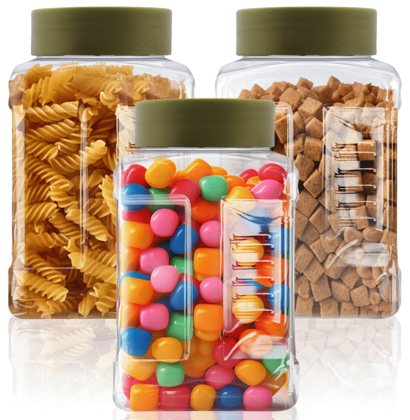 Pack of 6 Nut Jars Large