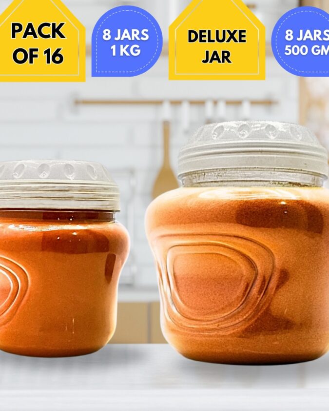 Deluxe Kitchen Storage Jar Set - 16 Piece Combo
