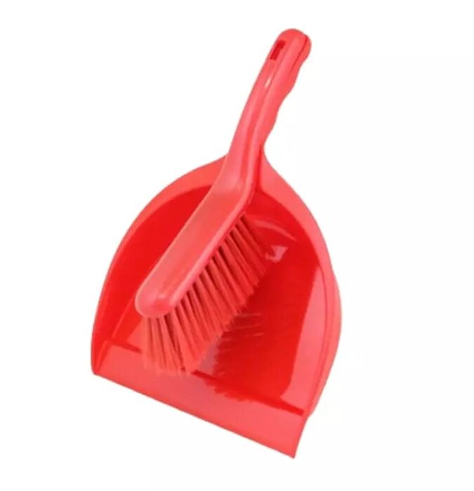 Dust Pad with Brush, Cleaning Dust Pan Brush Nesting Tiny Cleaning Broom, Dust Pan and Brush Set for Table, Desk, Countertop, Key