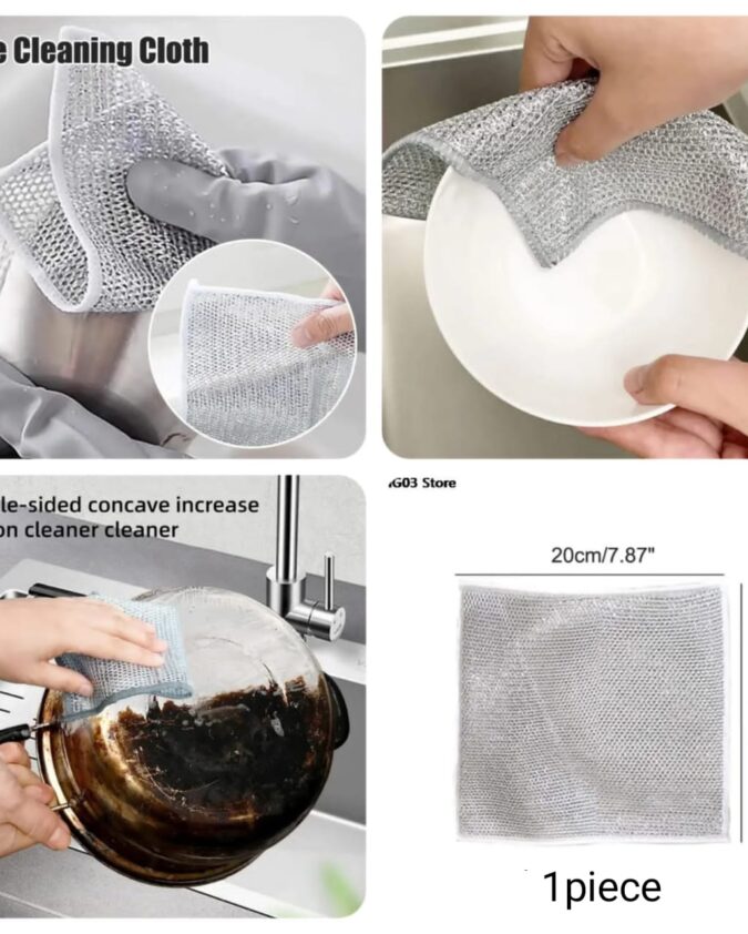 Kitchen Wire Cleaning Cloth Pack Of 10