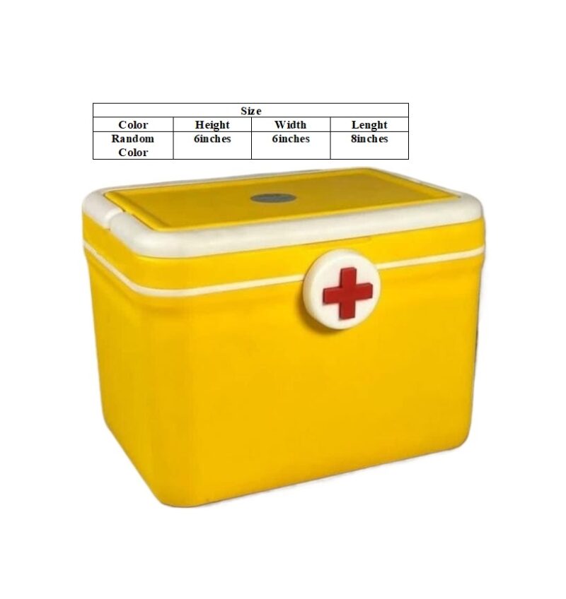 Essential First Aid Kit/ Medicine Box for Home and Travel