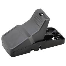 Easy-Set Plastic Mouse Trap - Set Of 4