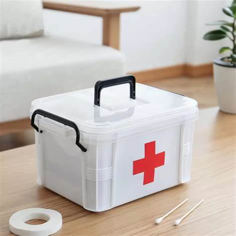 Essential First Aid Kit/ Medicine Box for Home and Travel